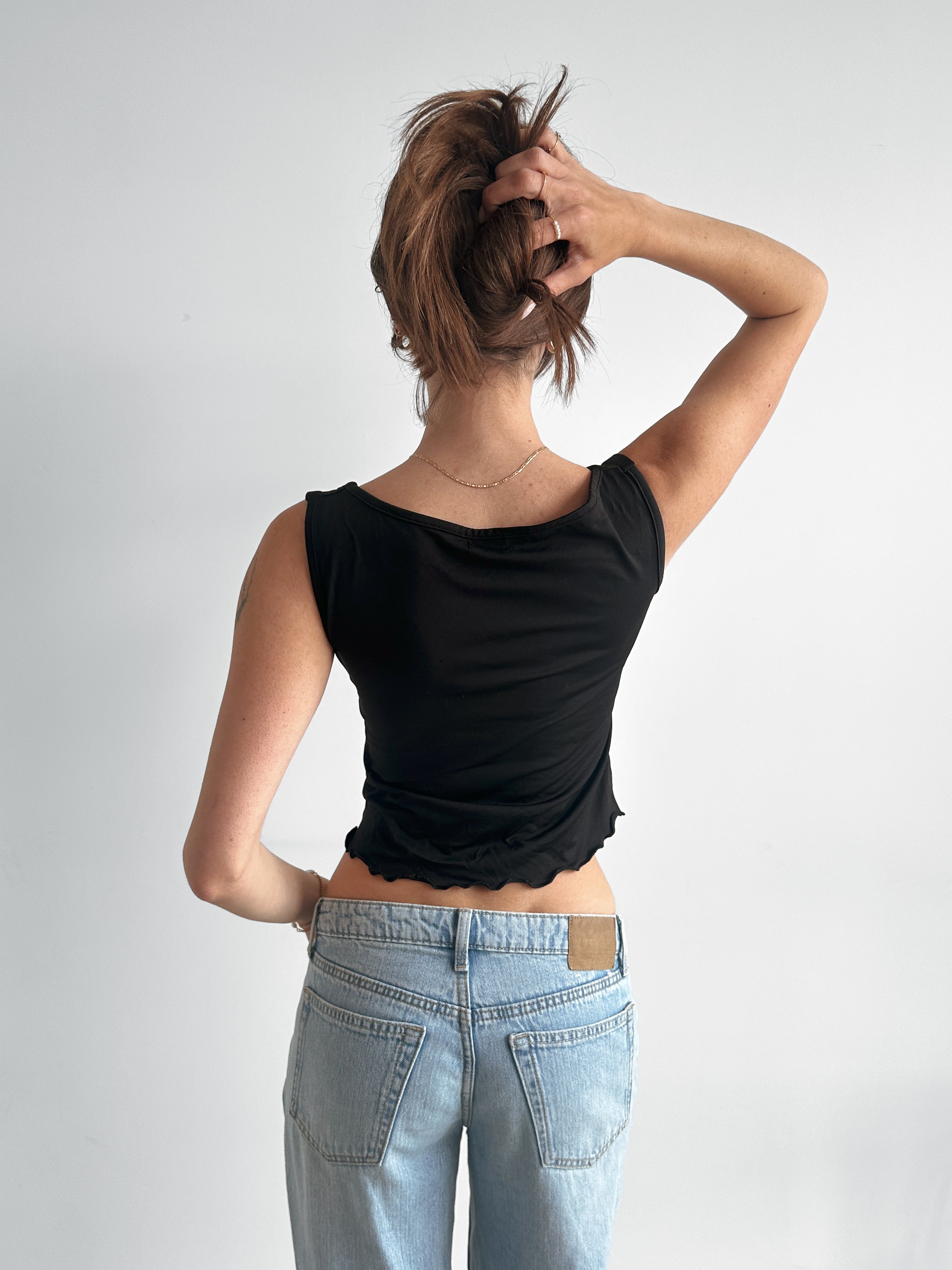 open front top / size s