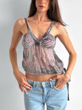 ARMANI JEANS top / size xs-s