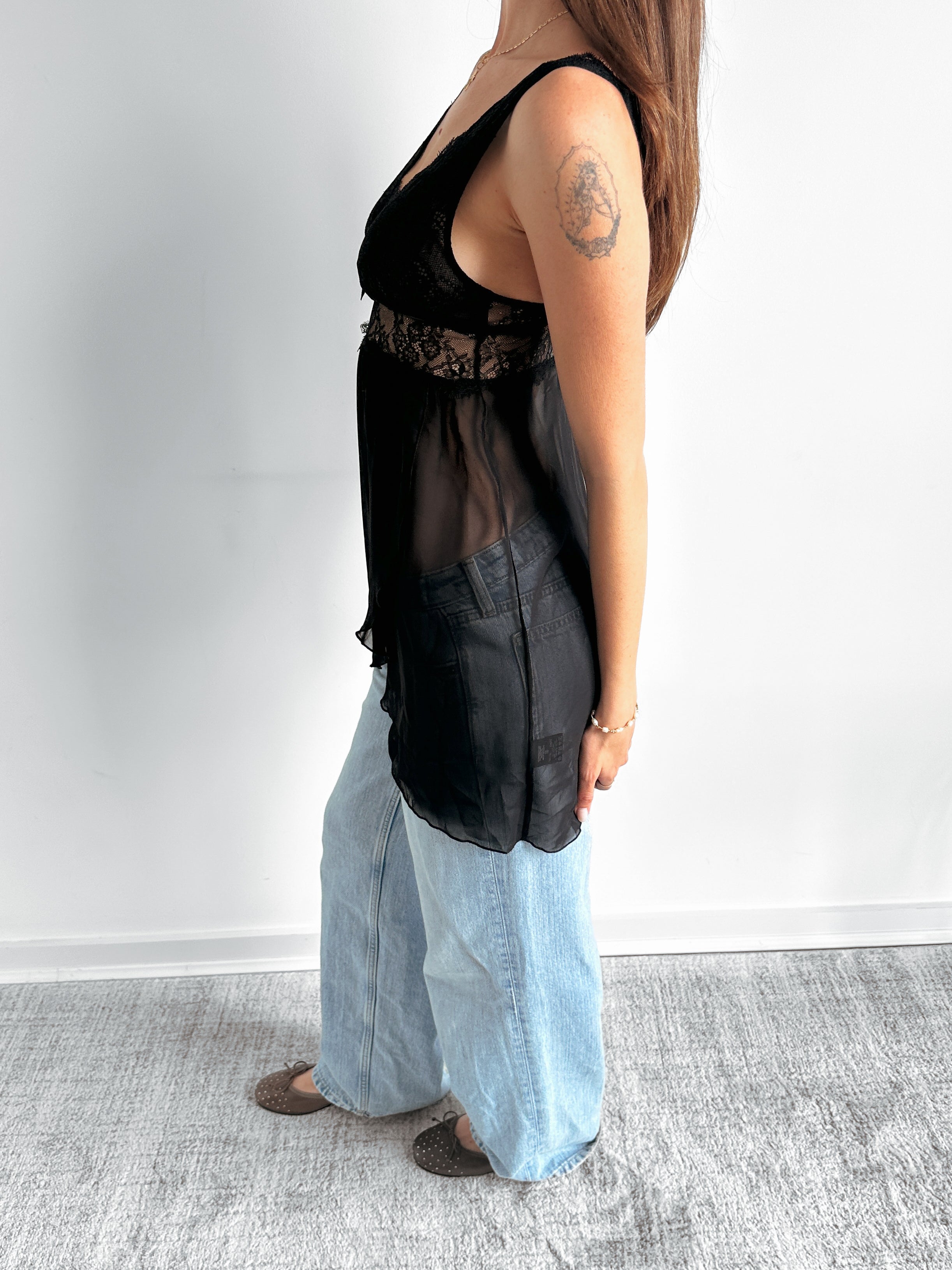 babydoll corset top / size s