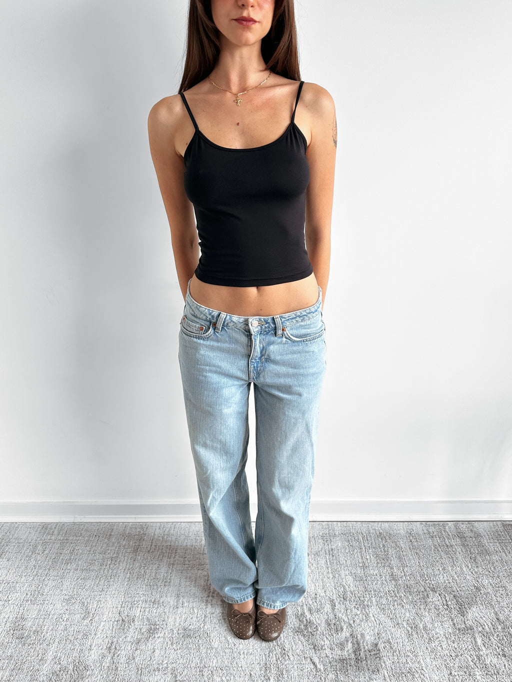 slinky cami top / size xs-s