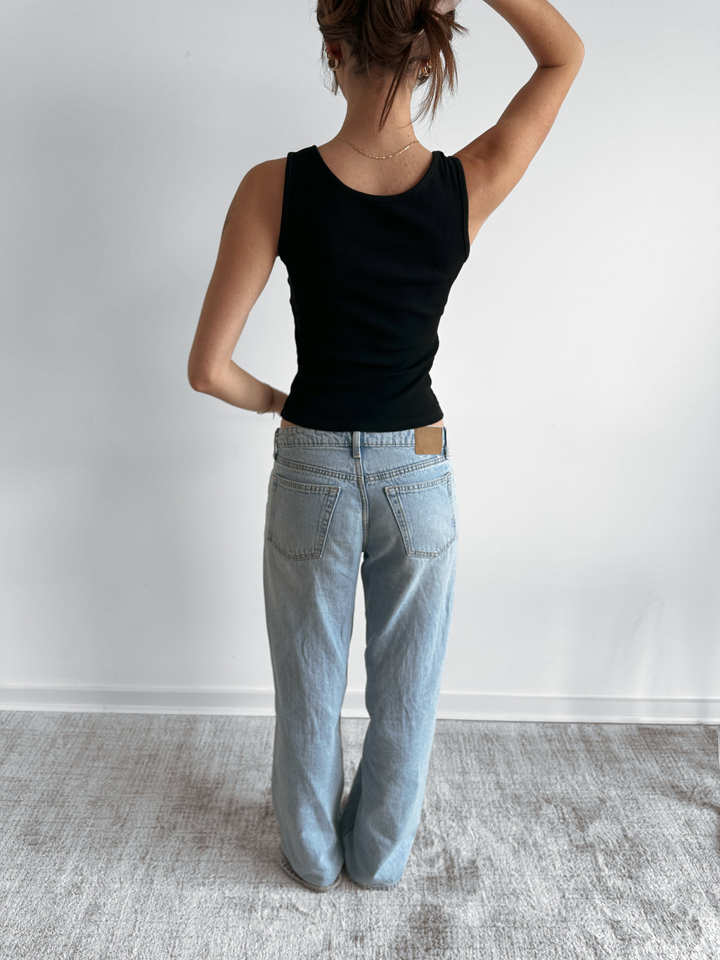 studded tank top / size s