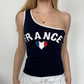 France One Shoulder Top ⋆ Size S