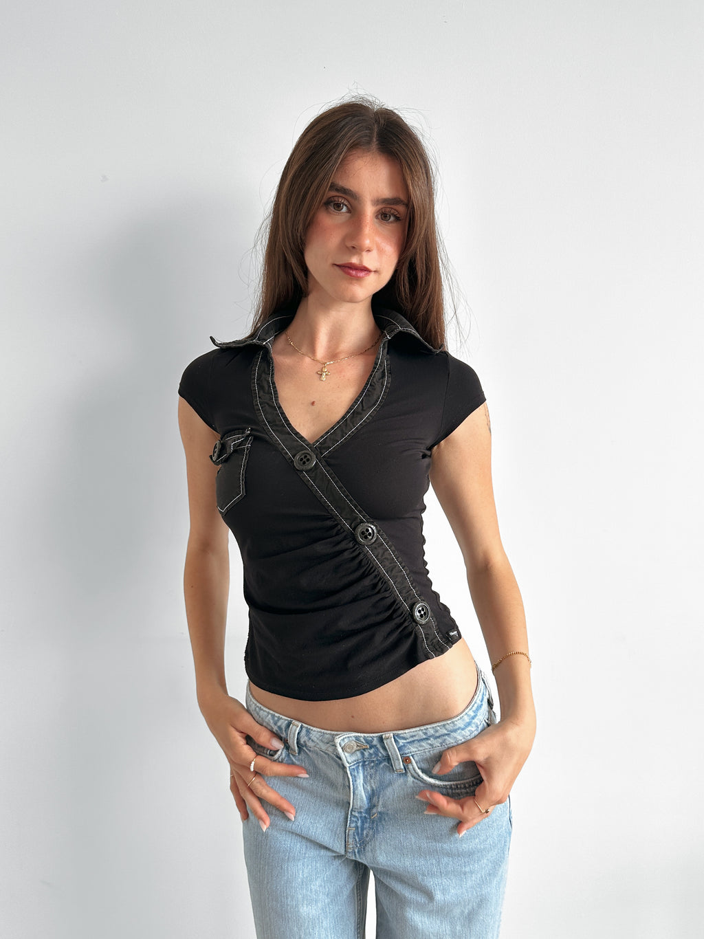 morgan shirt / size s