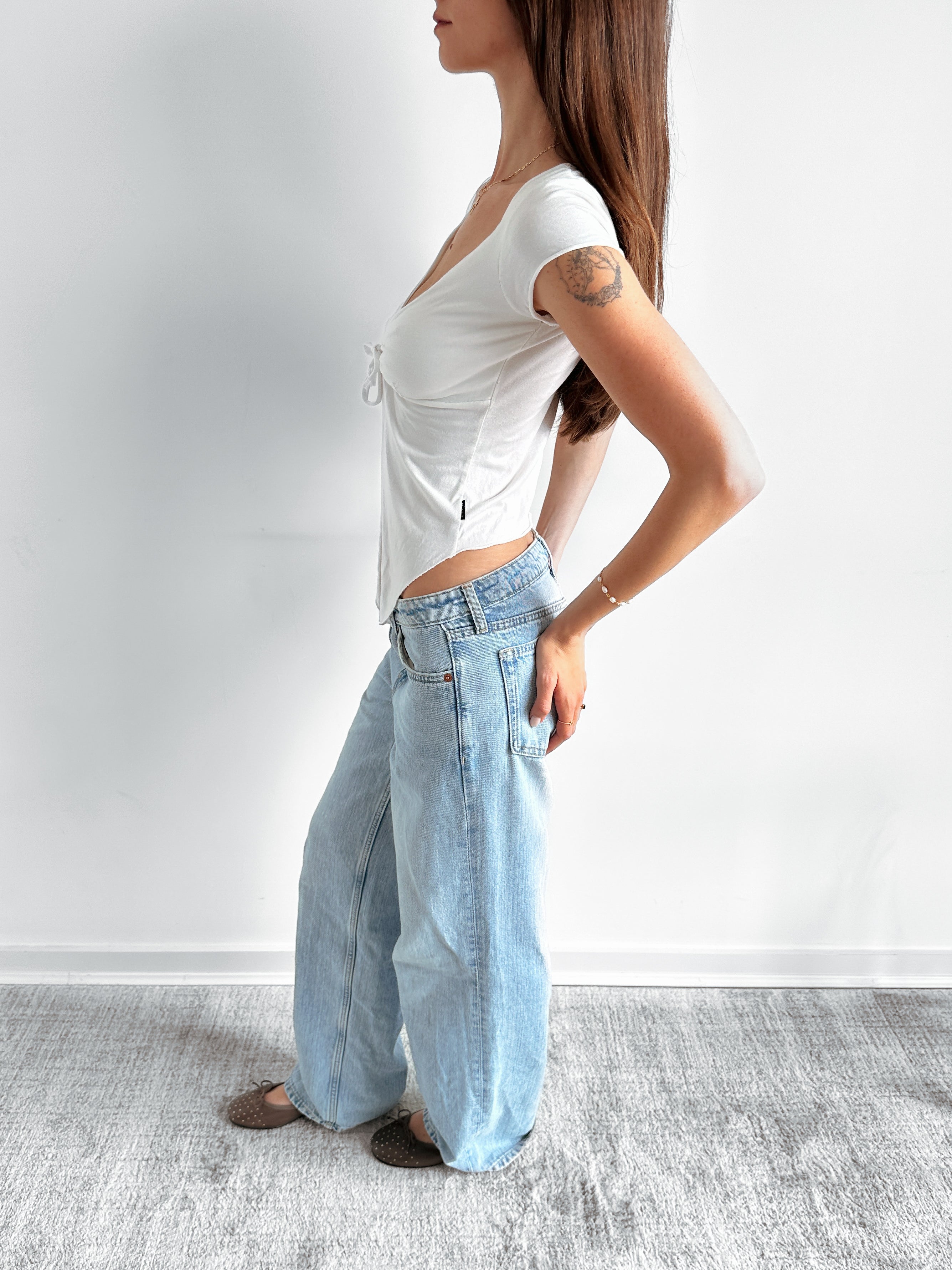 open front top / size s