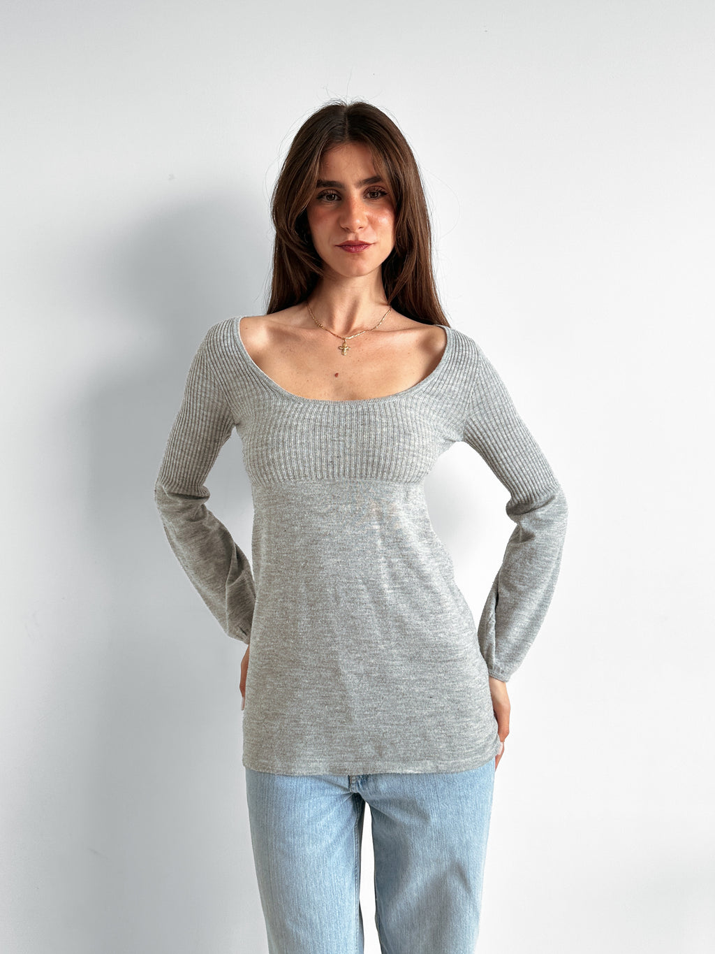 babydoll jumper / size xs-s