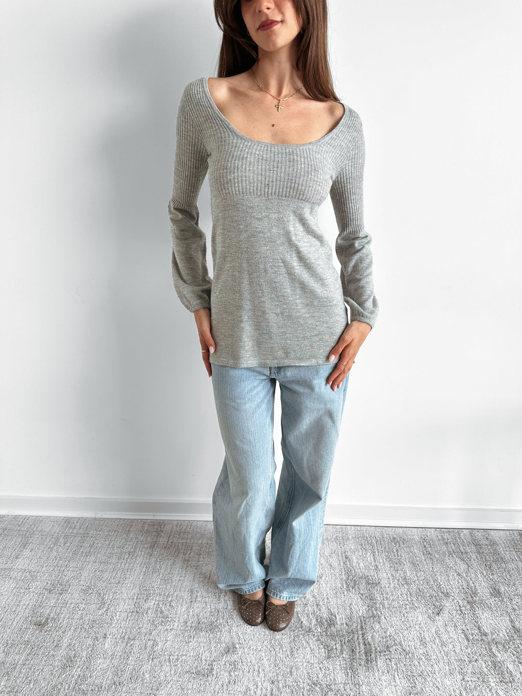 babydoll jumper / size xs-s
