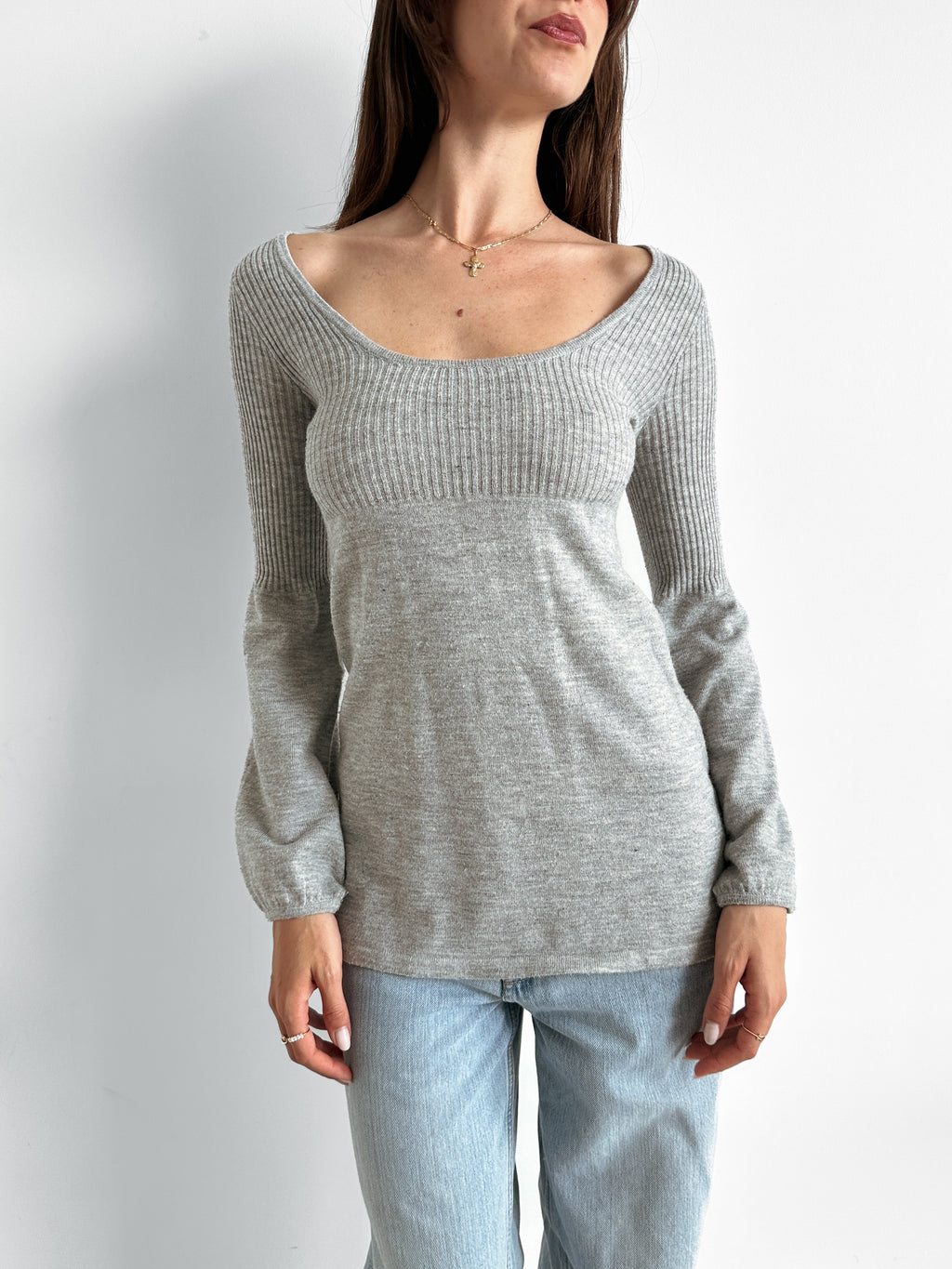 babydoll jumper / size xs-s