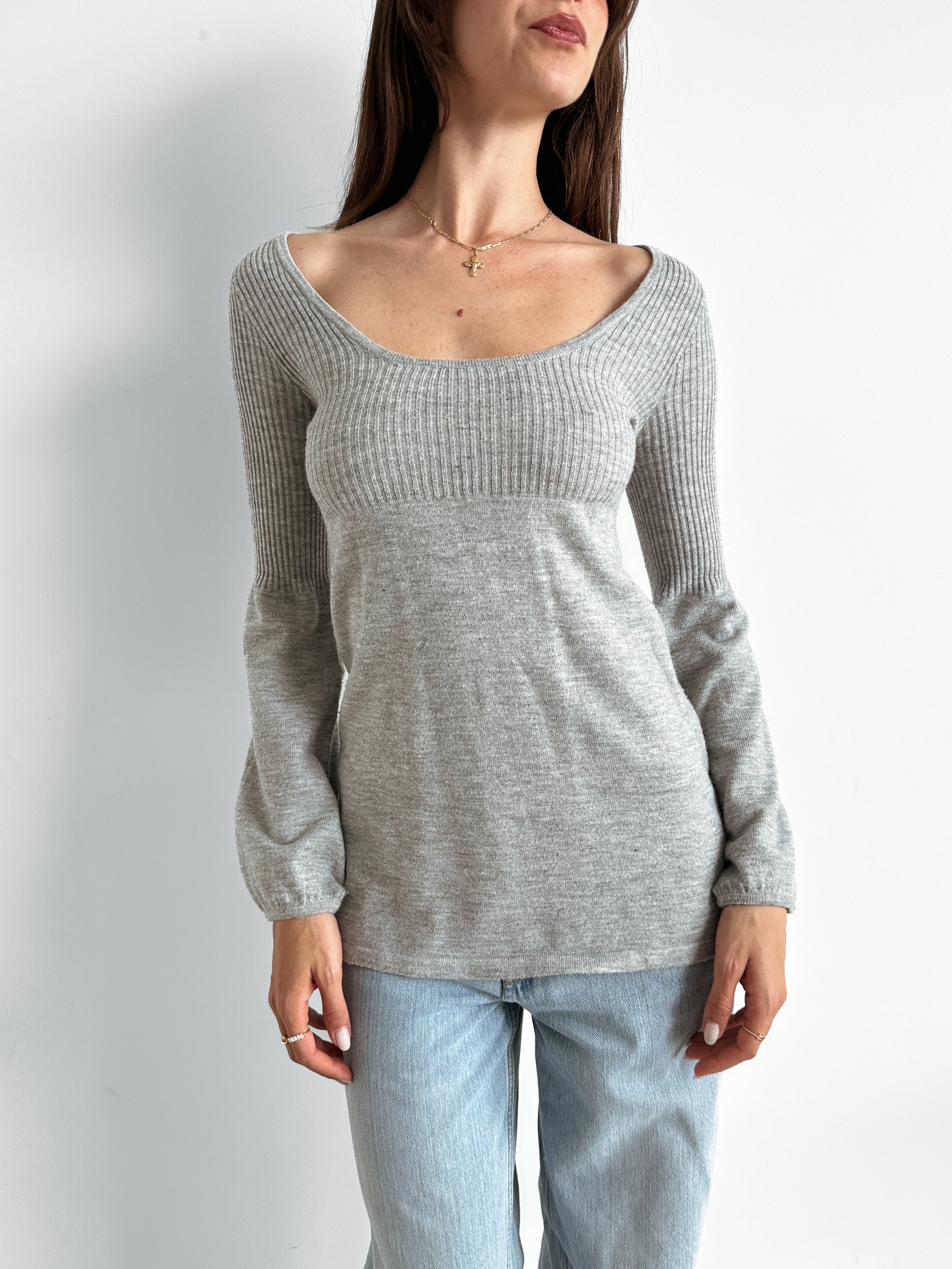 babydoll jumper / size xs-s