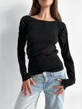 ruched button jumper / size s