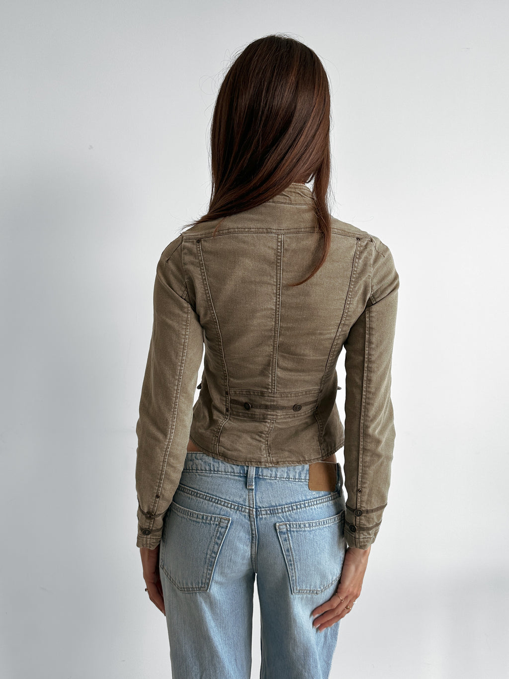military jacket / size xs