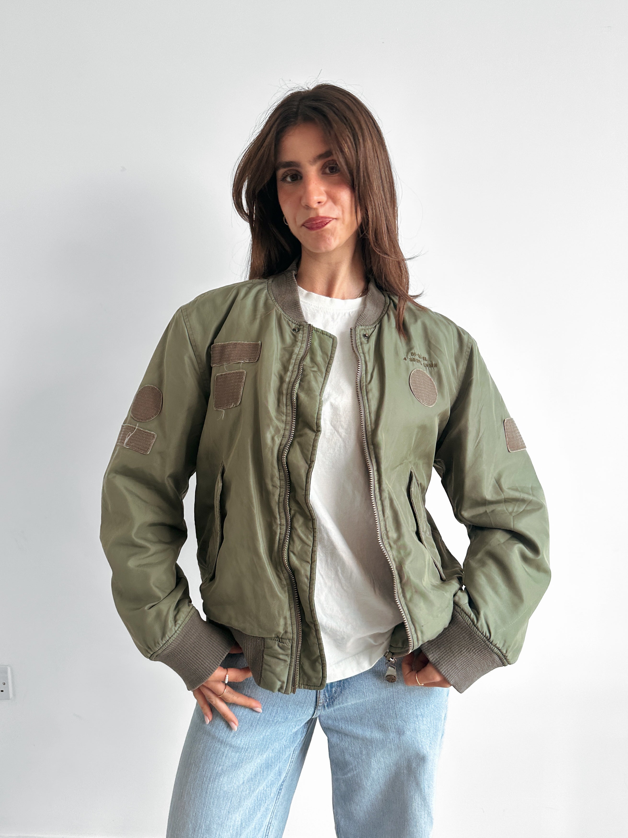 DIESEL bomber jacket / size s-m