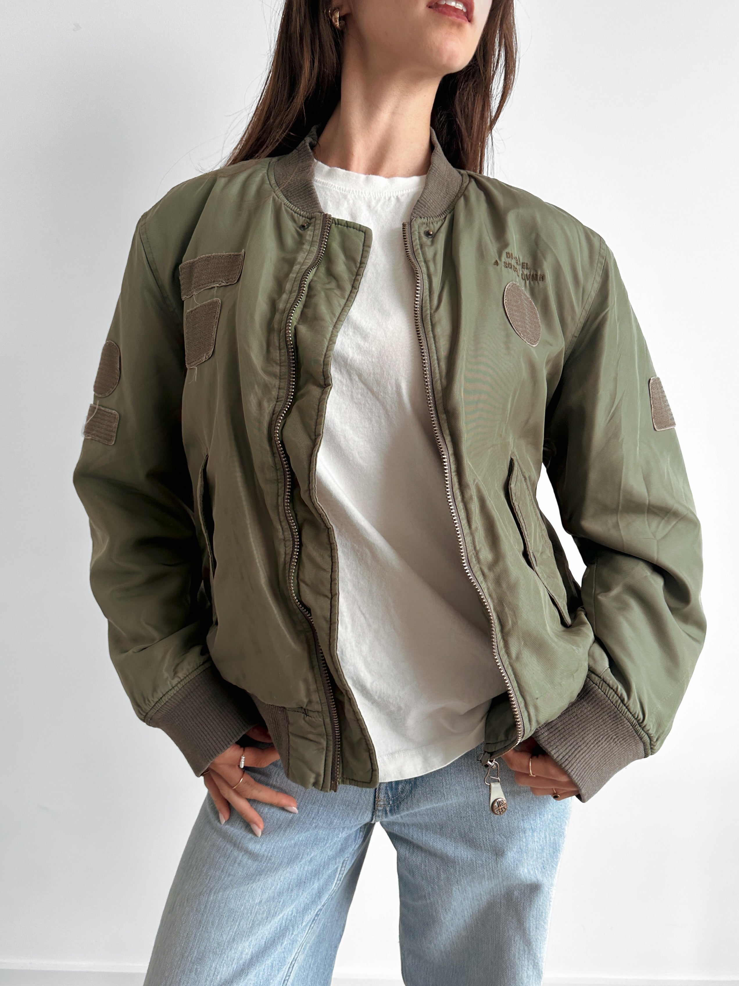 DIESEL bomber jacket / size s-m