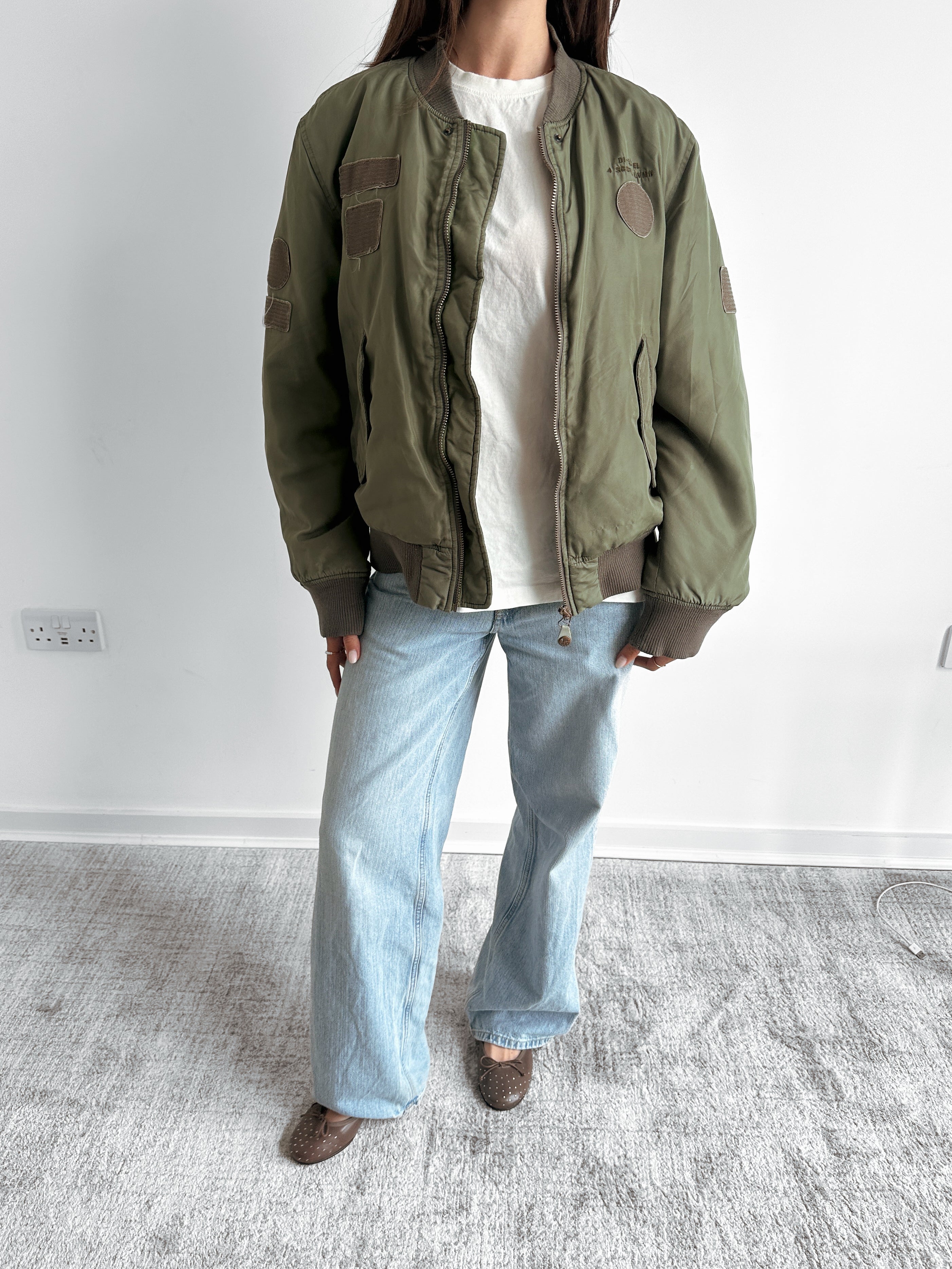 DIESEL bomber jacket / size s-m