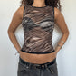 Mesh Tank & Bra · Size XS