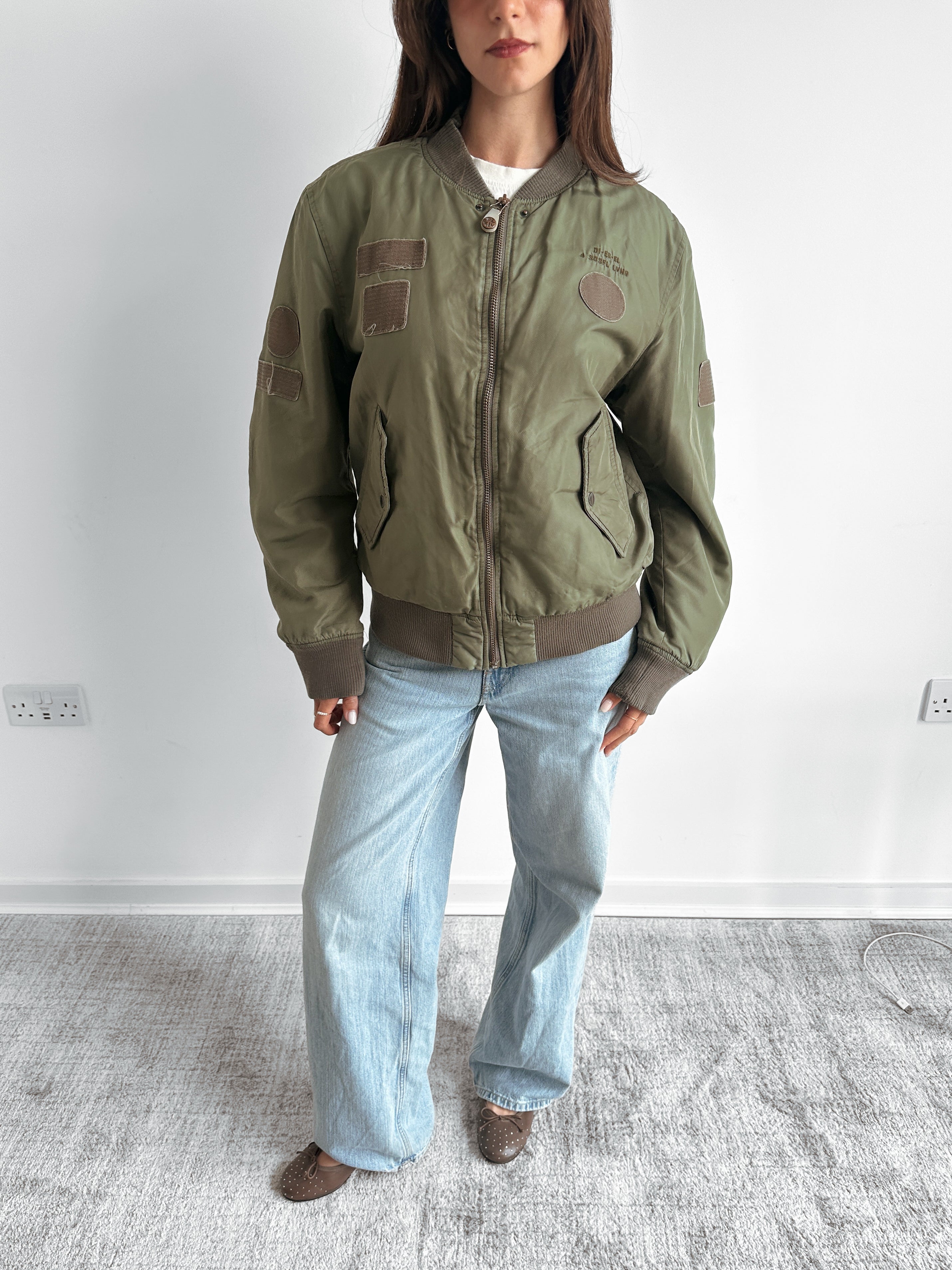 DIESEL bomber jacket / size s-m