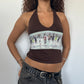 Graphic Halter · Size XS/S