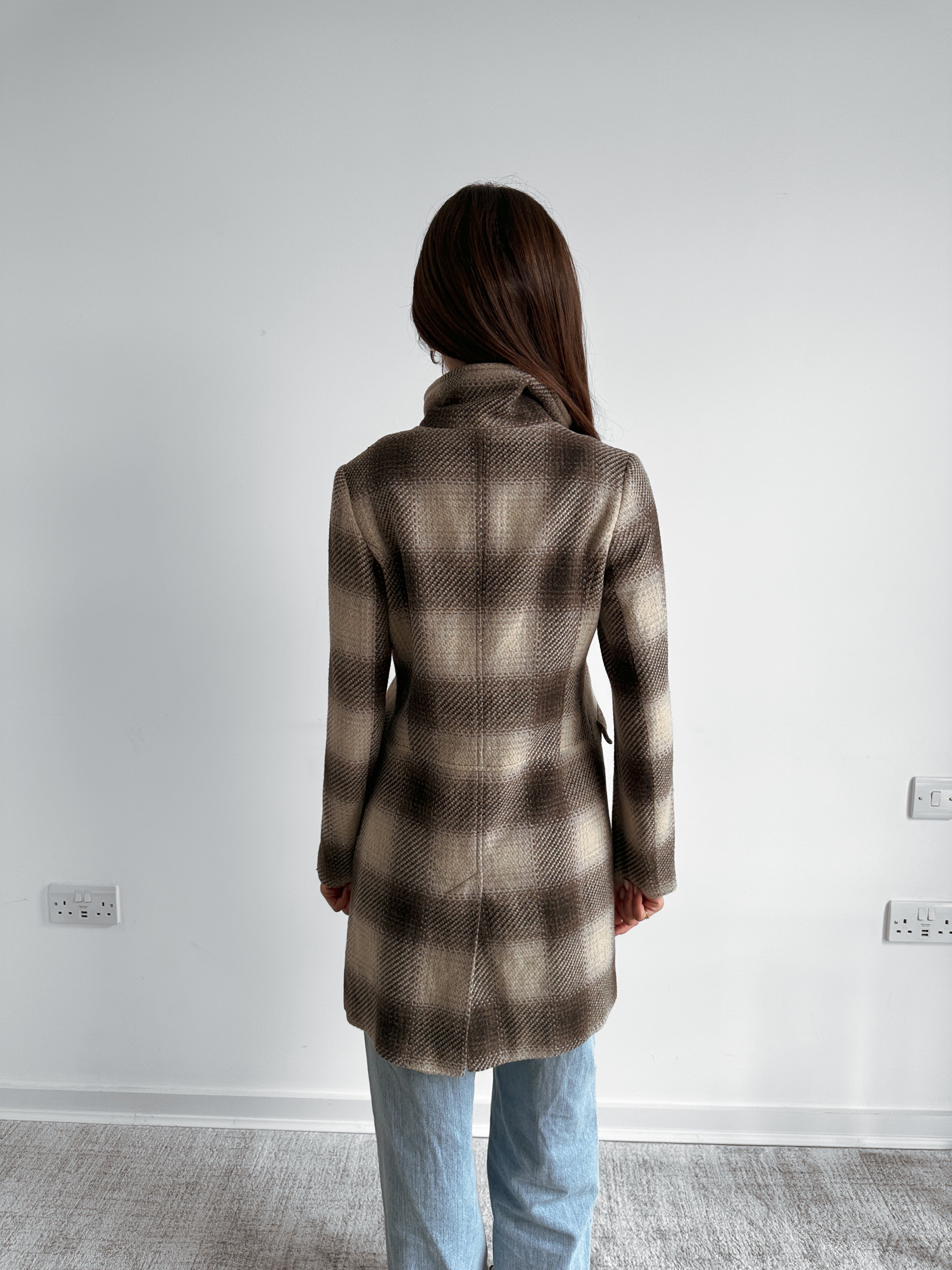 checkered jacket / size s-m