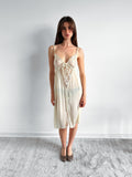 lace slip dress / size s