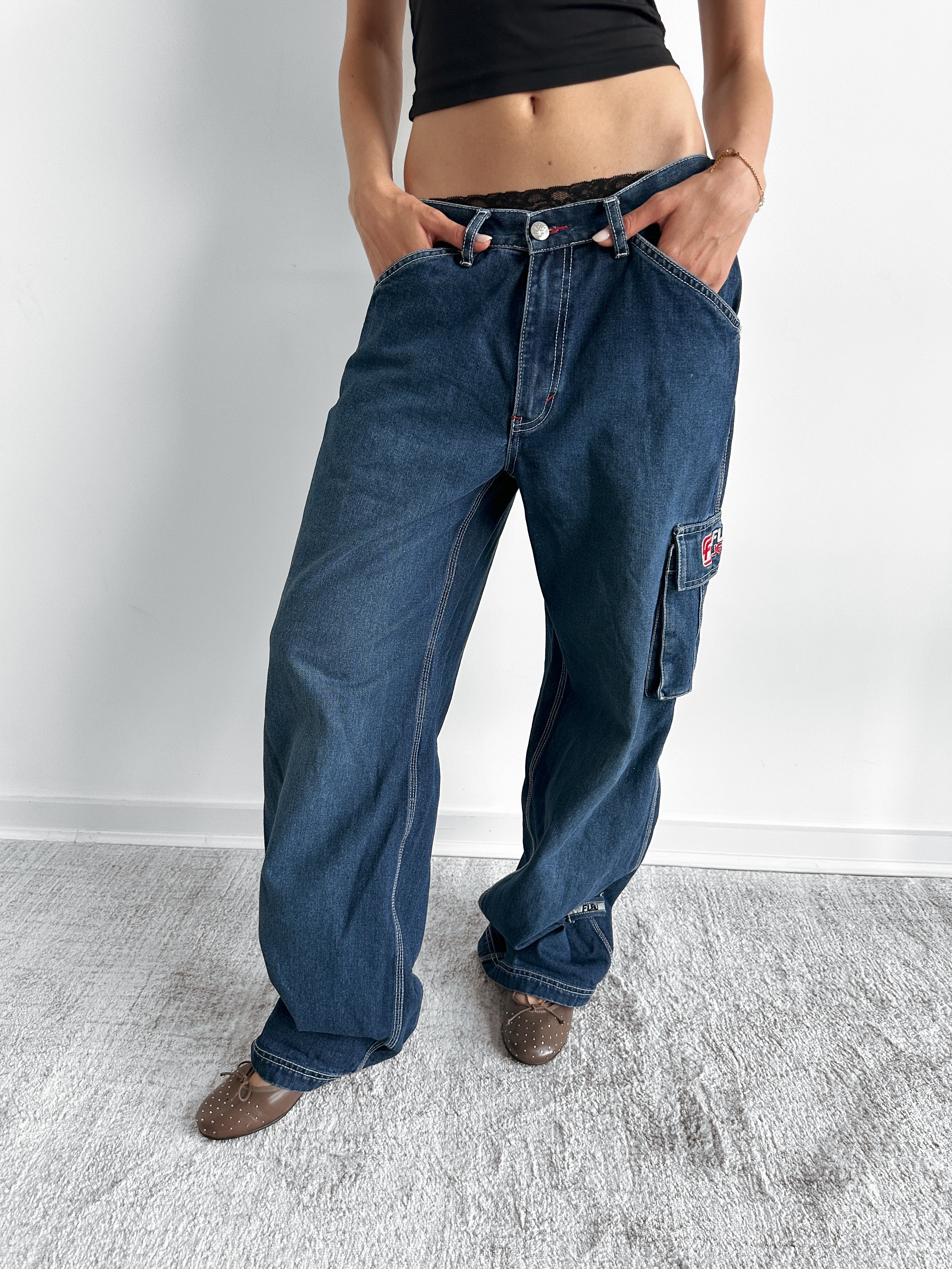 FUBU baggy jeans / size m