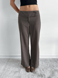 low rise pants / size m