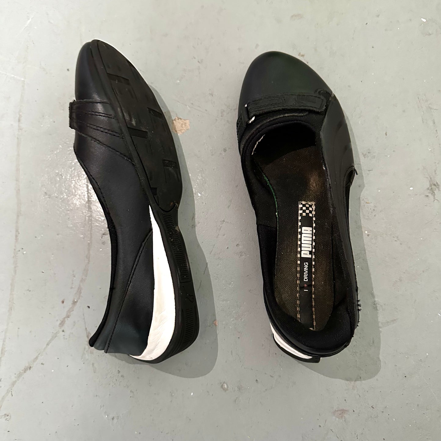 00'S PUMA BALLET FLATS - UK SIZE 4 | EU SIZE 37