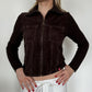 Cord Zip Up Jacket ⋆ Size XS
