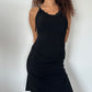 Slinky Asymmetric Dress · Size S