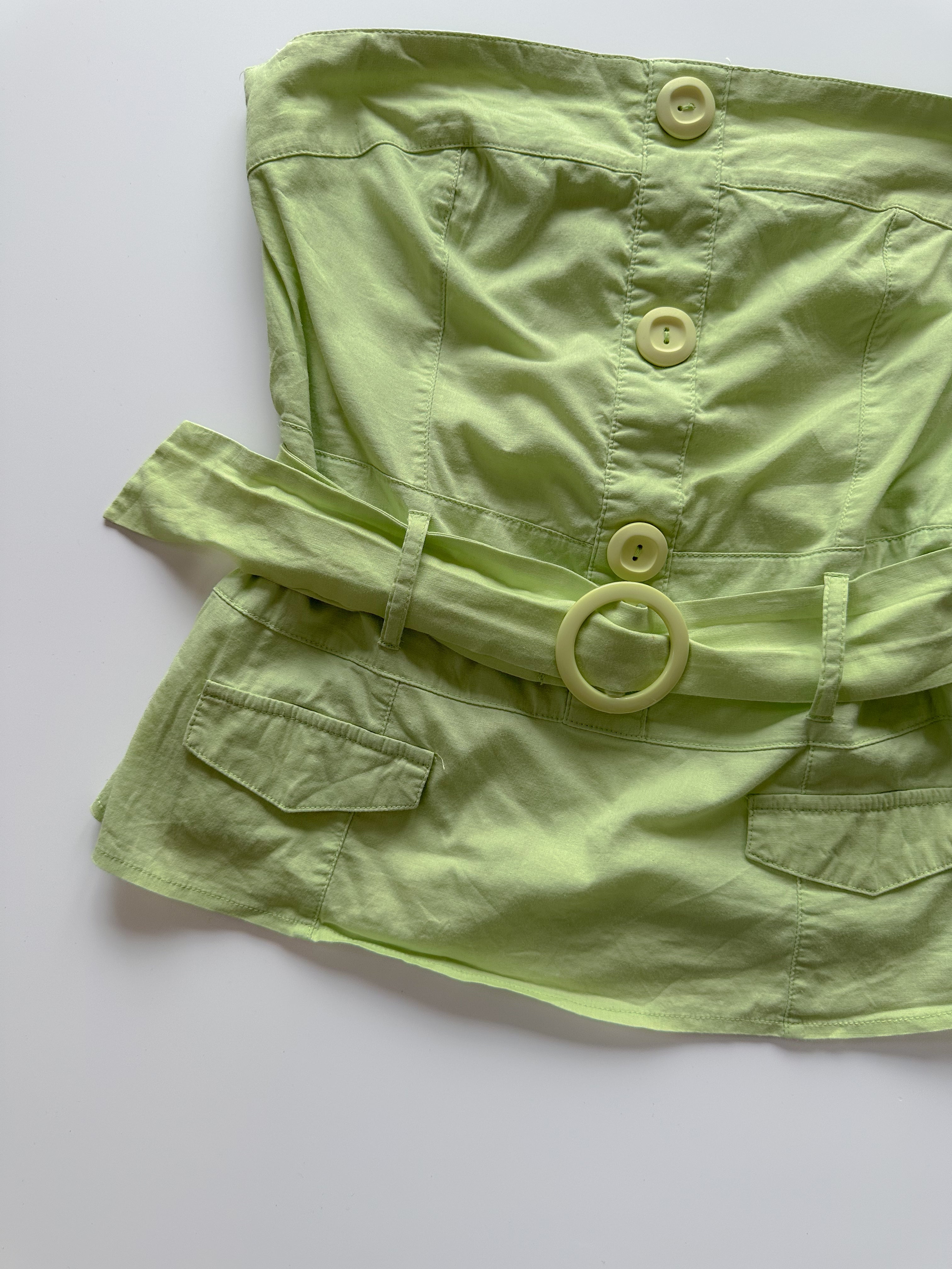 button tube top / size small