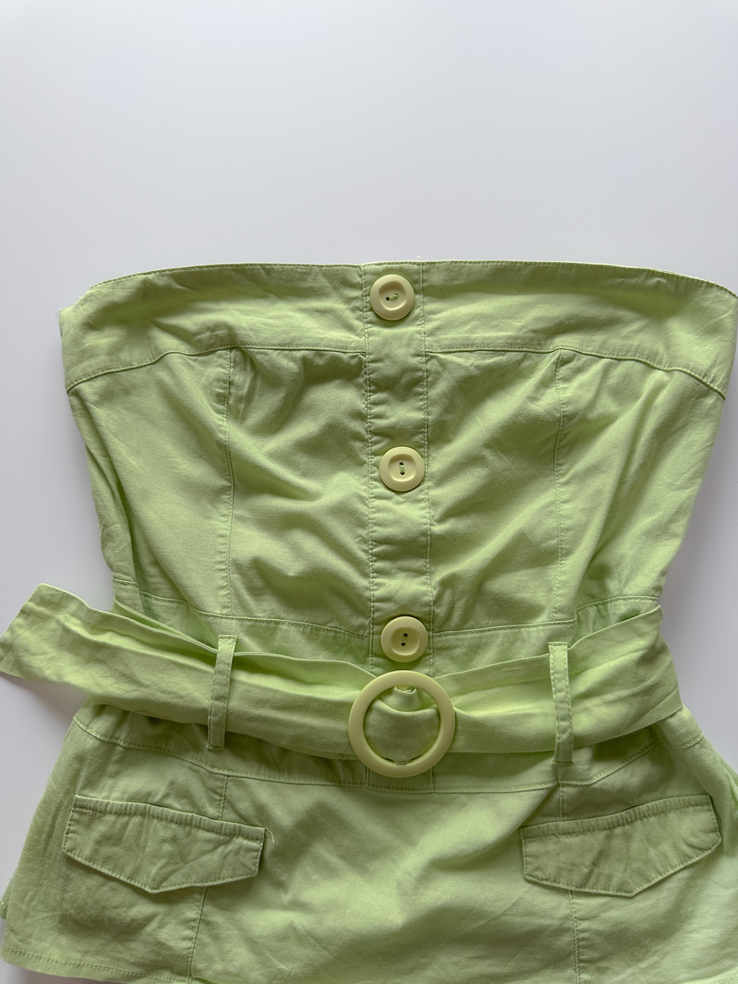 button tube top / size small