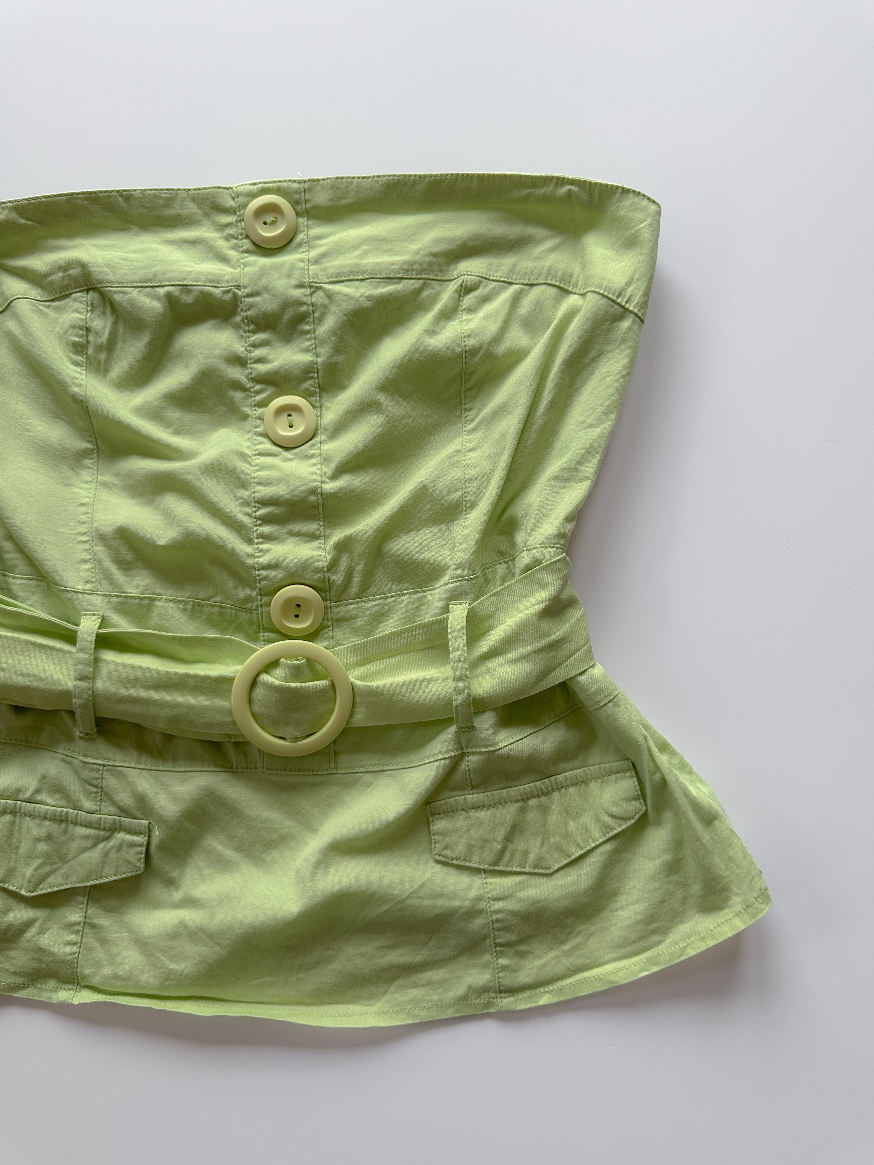 button tube top / size small