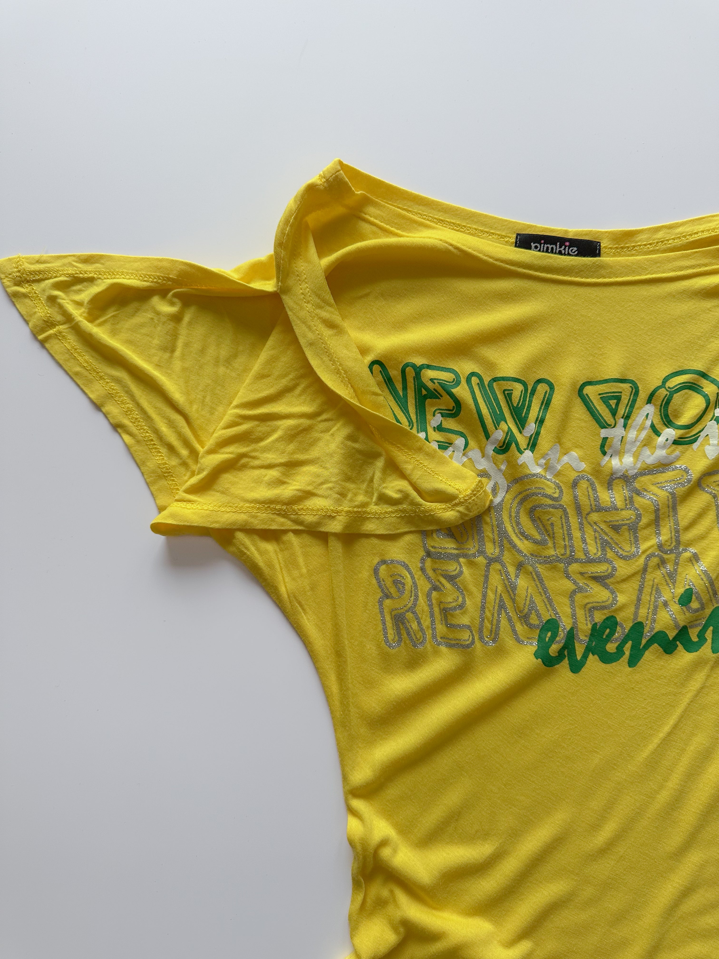 asymmetric slouch tee / size small