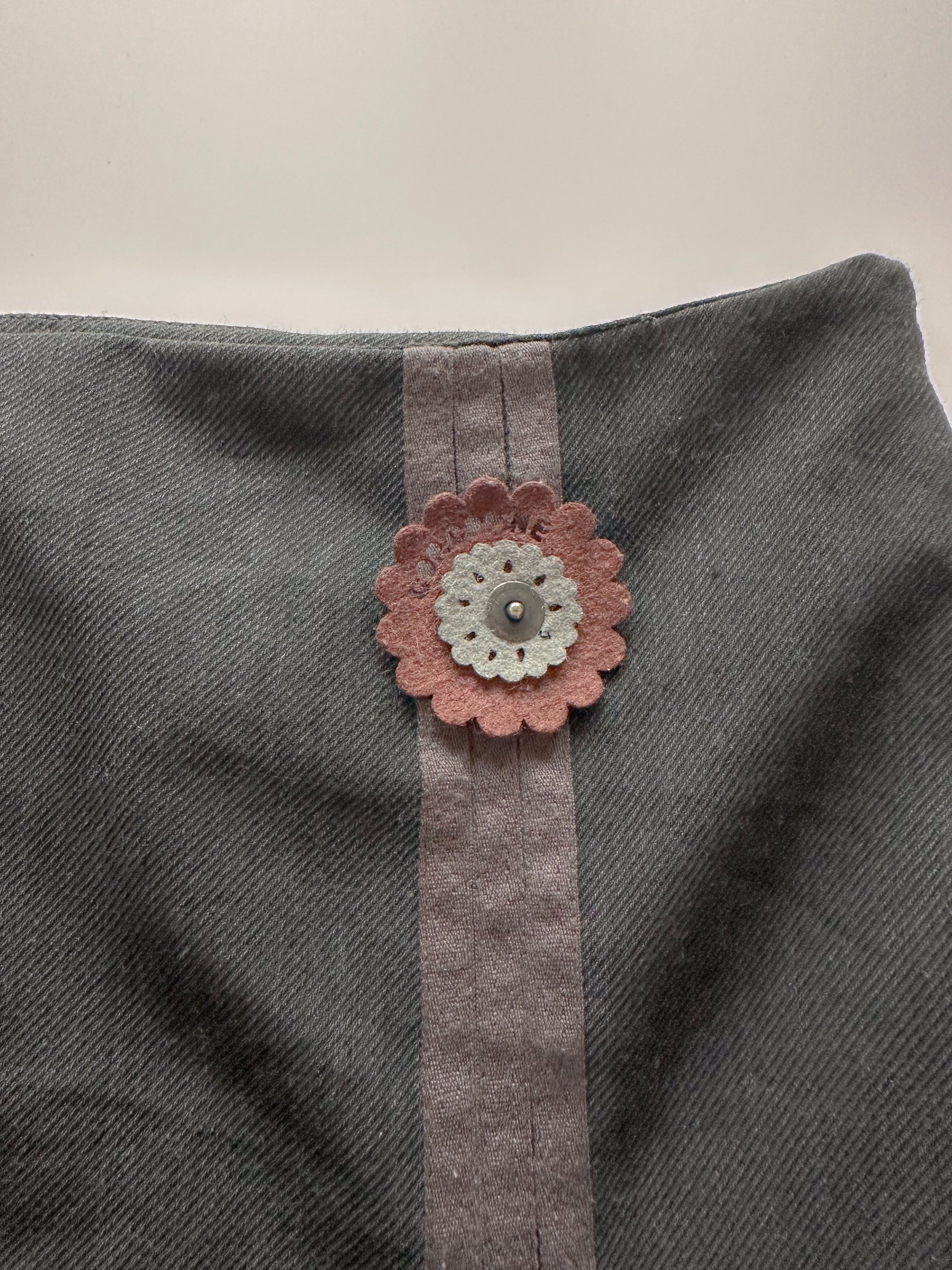 cop copine midi skirt / size small-medium