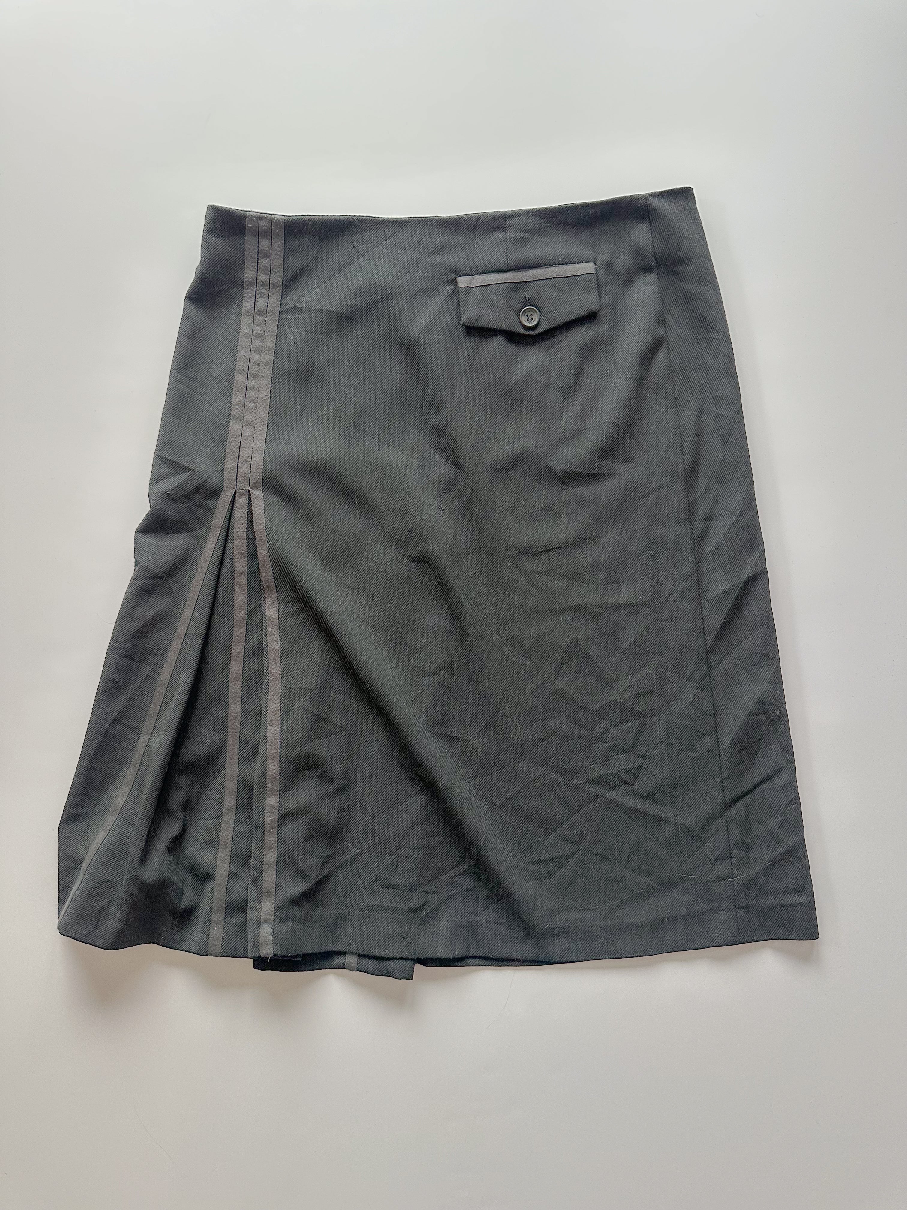 cop copine midi skirt / size small-medium
