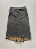 grommet belt skirt / size small