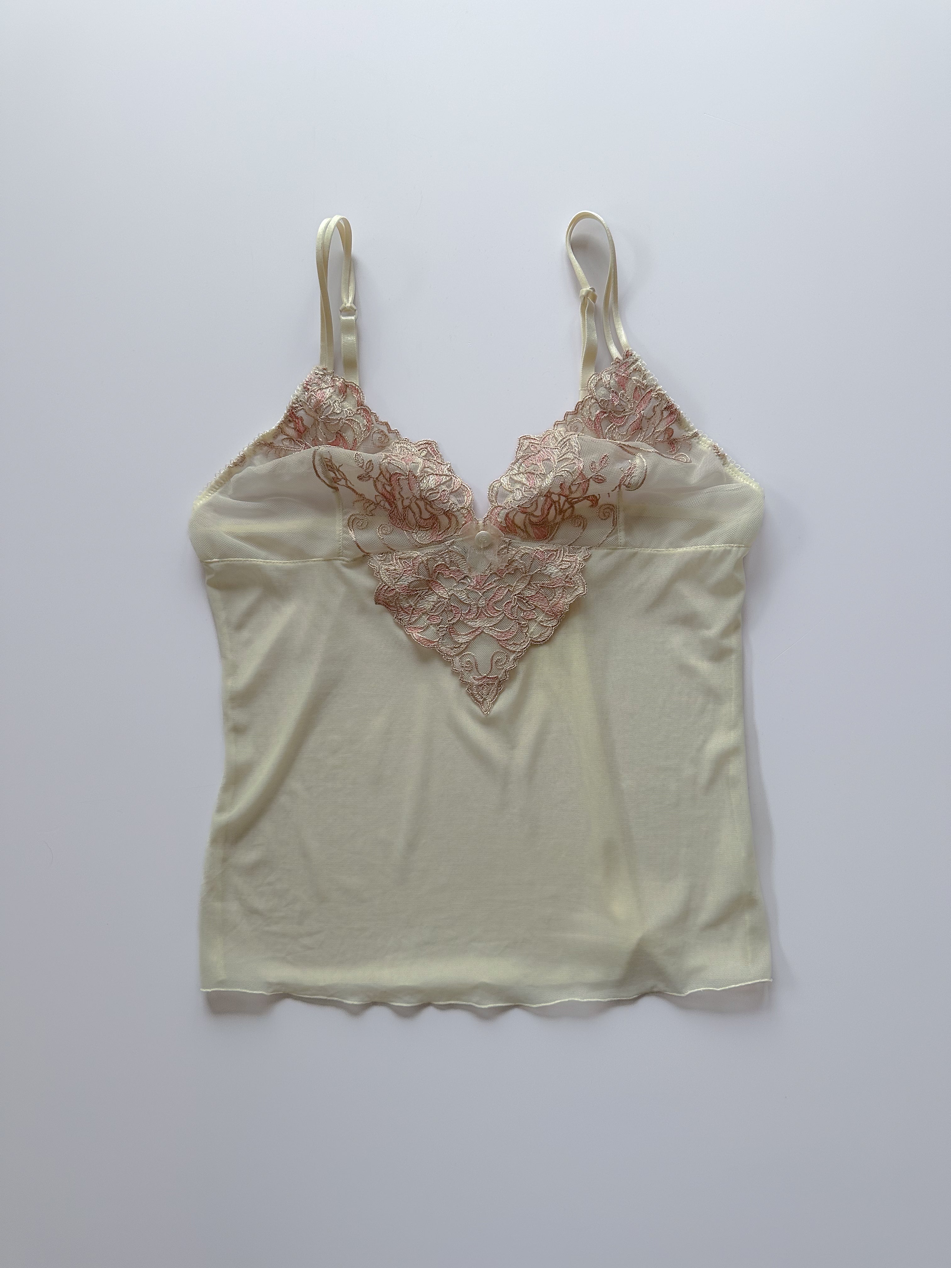 mesh cami top / size xsmall