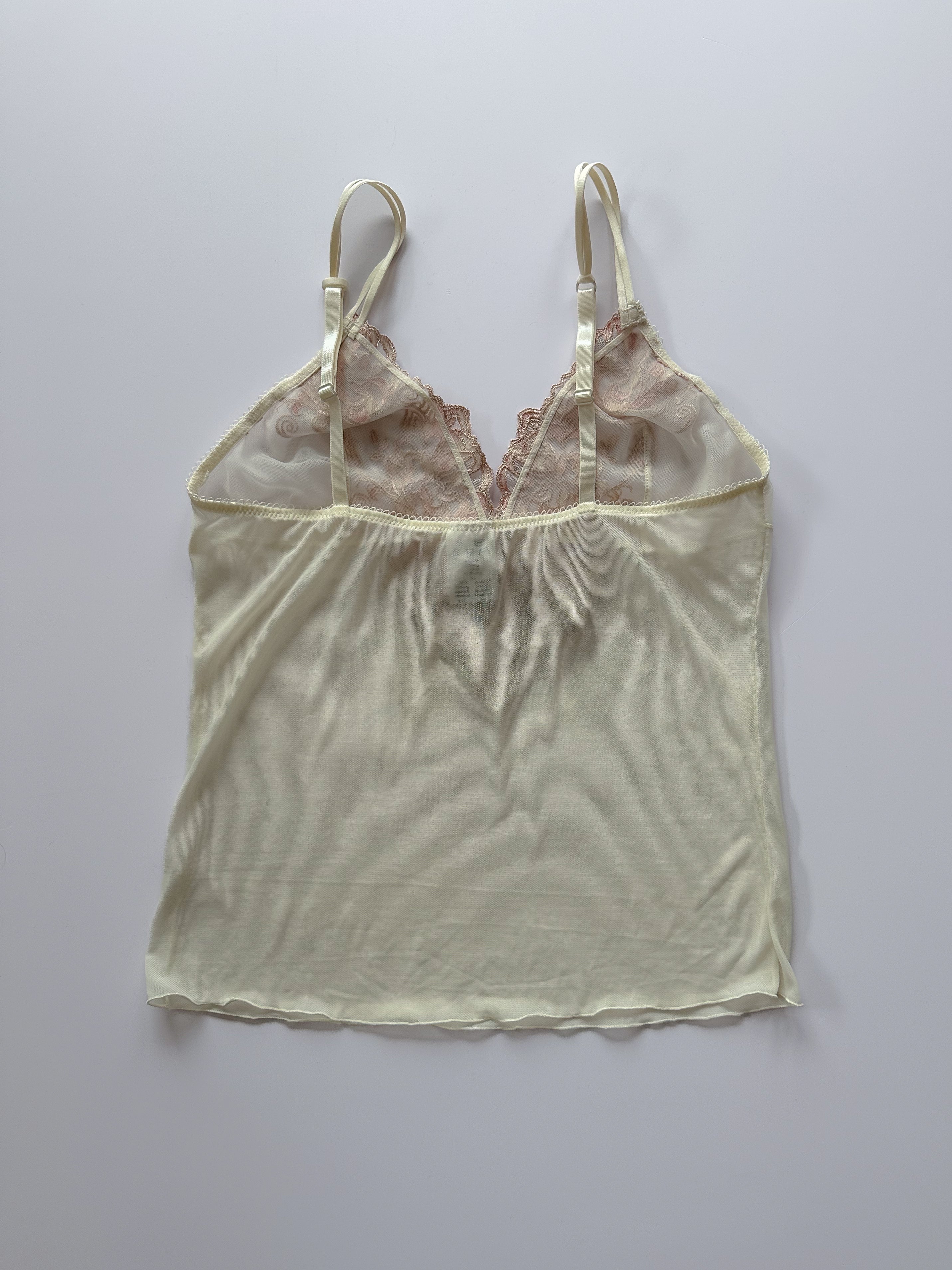 mesh cami top / size xsmall