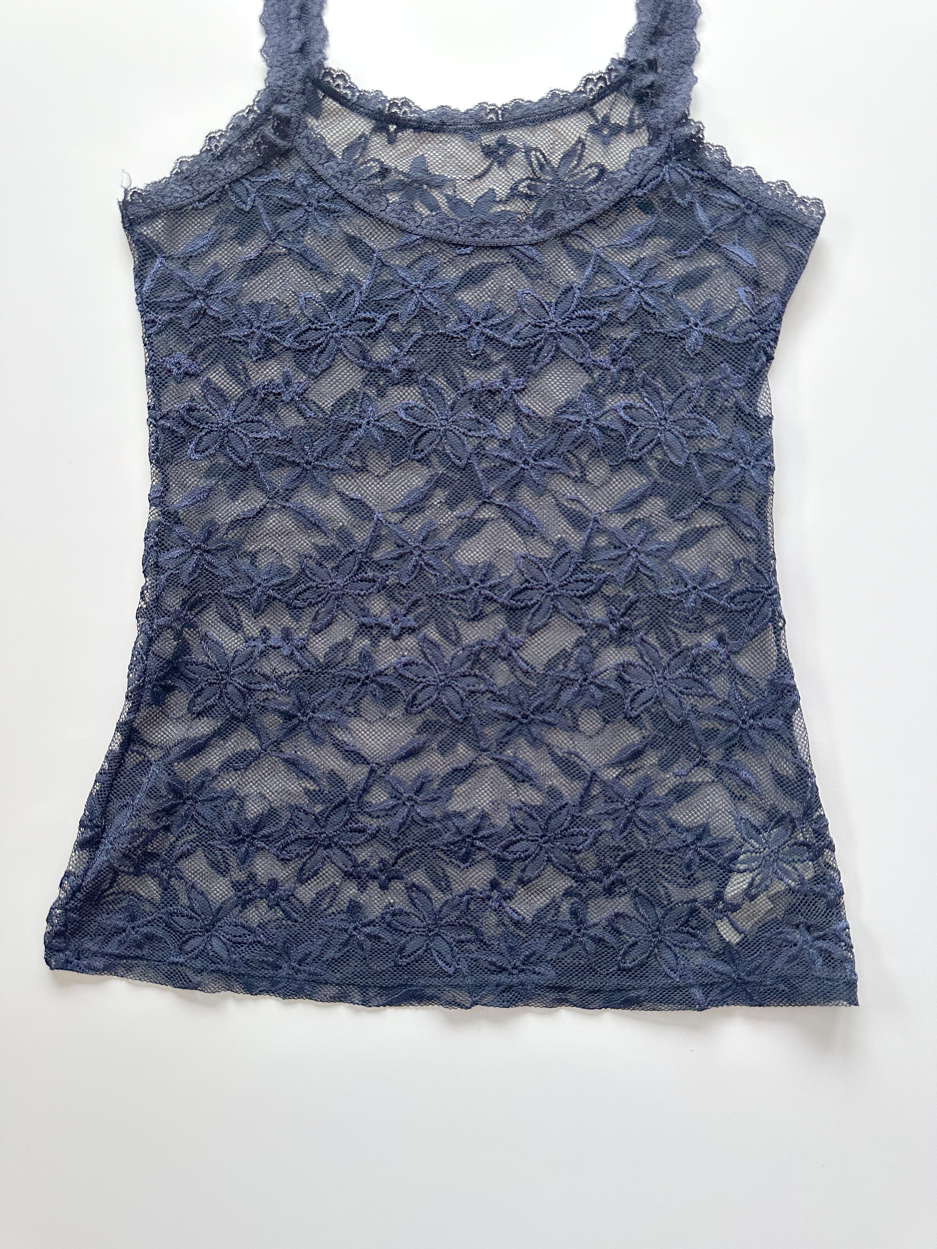 lace tank top / size small