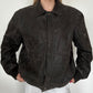 Leather Bomber Jacket ⋆ Size L/XL