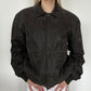 Leather Bomber Jacket ⋆ Size L/XL