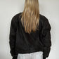 Leather Bomber Jacket ⋆ Size L/XL