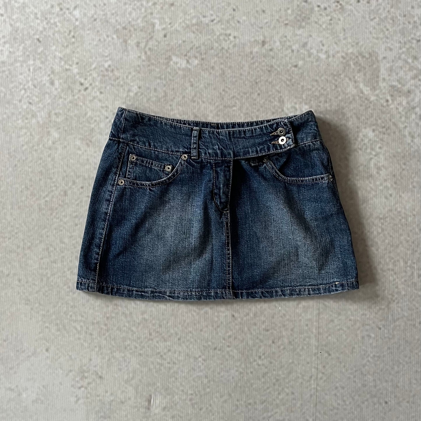 2000's Denim Mini Skirt - Size XS