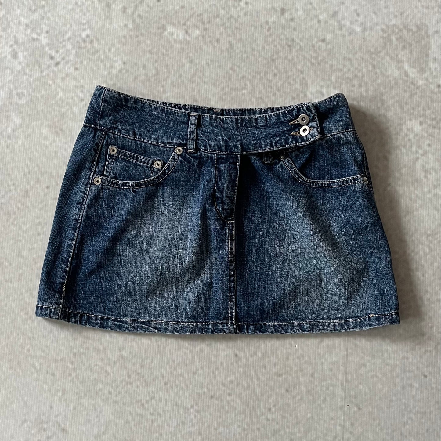 2000's Denim Mini Skirt - Size XS