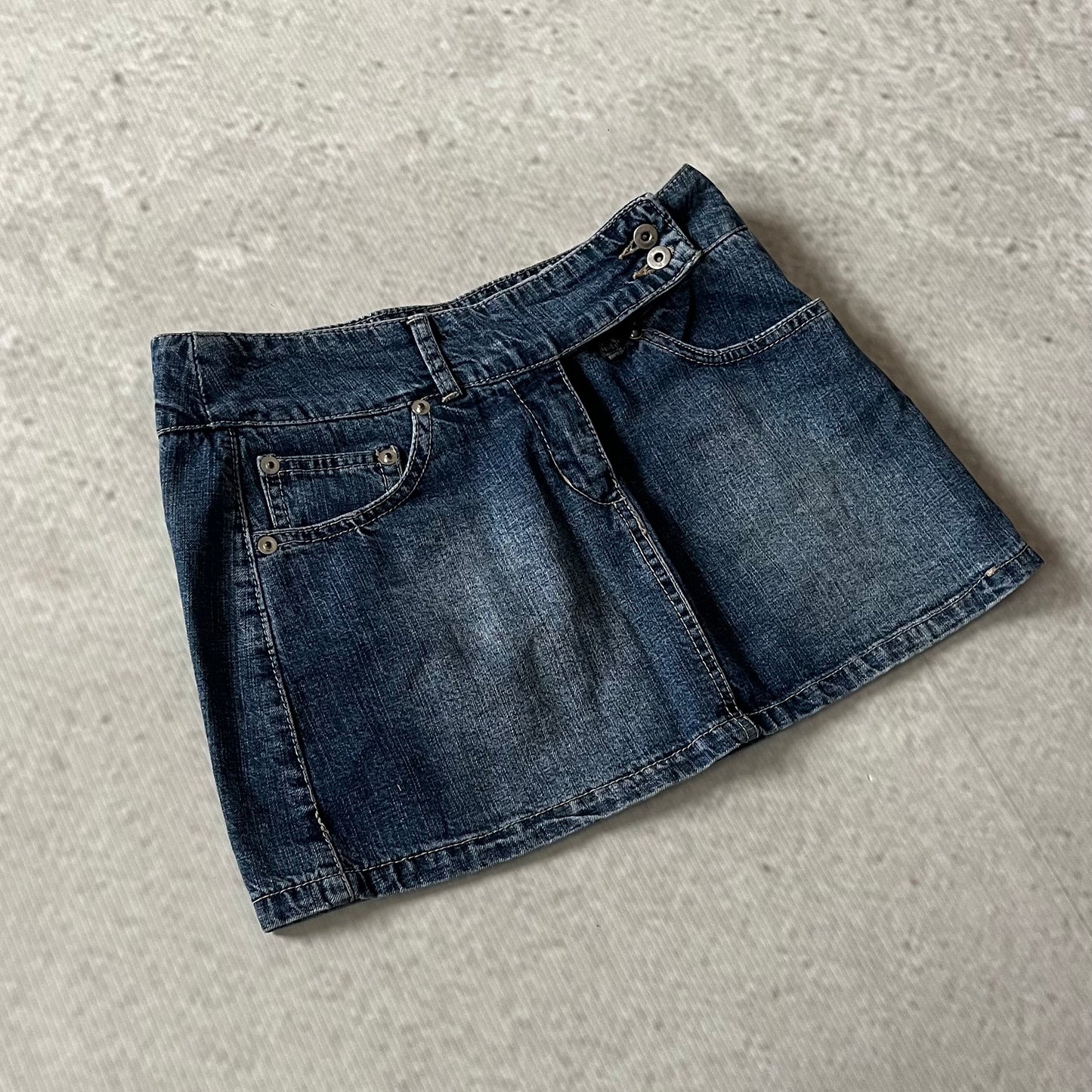 2000's Denim Mini Skirt - Size XS