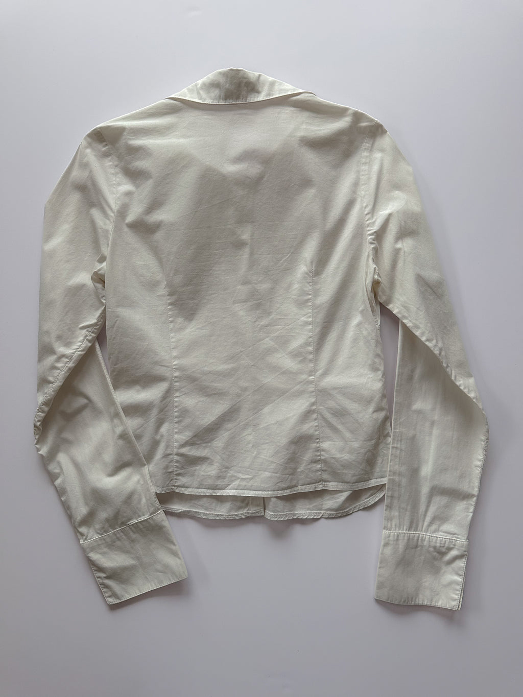 morgan ruched shirt / size small