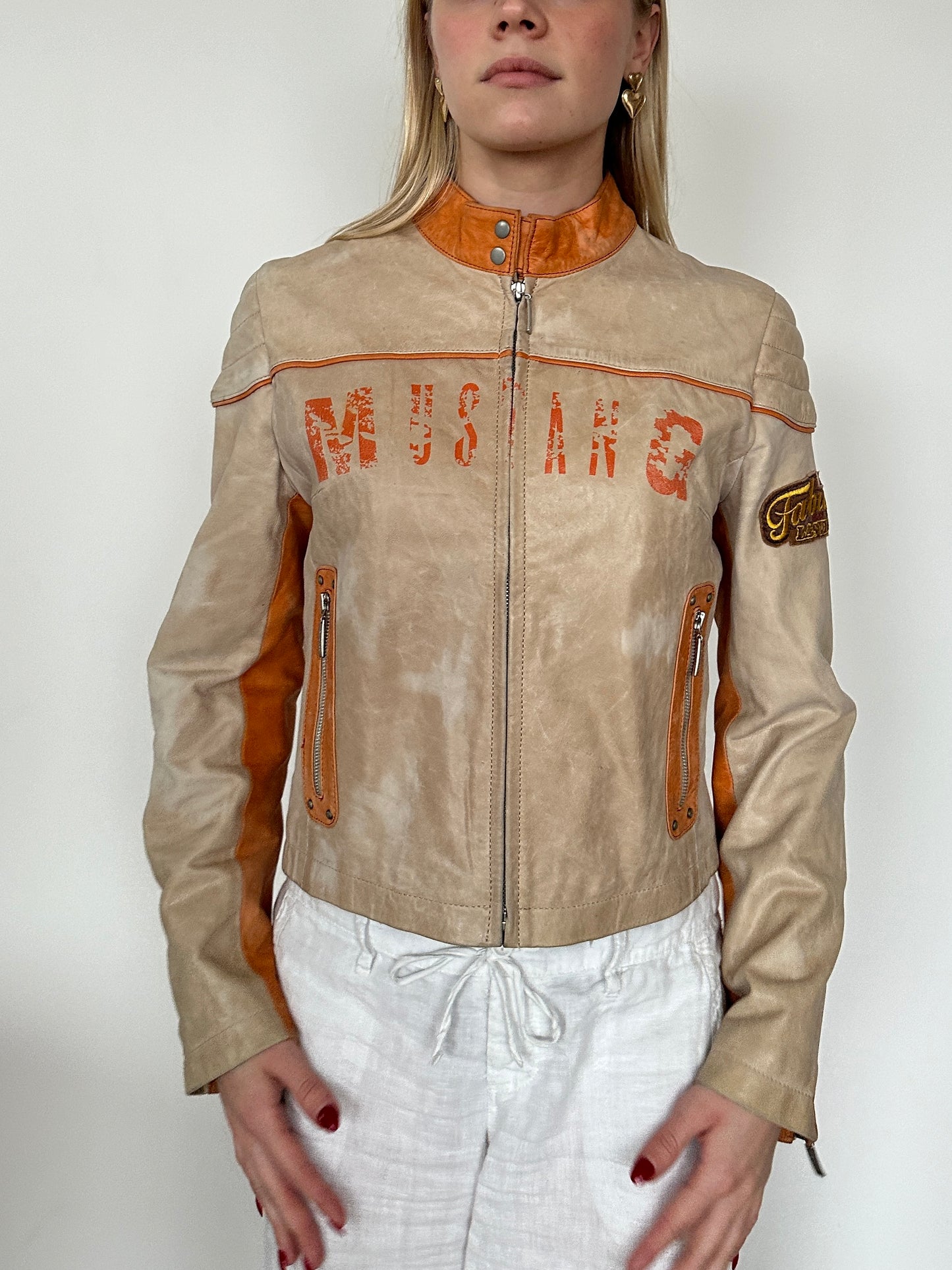 Leather Moto Jacket ⋆ Size S