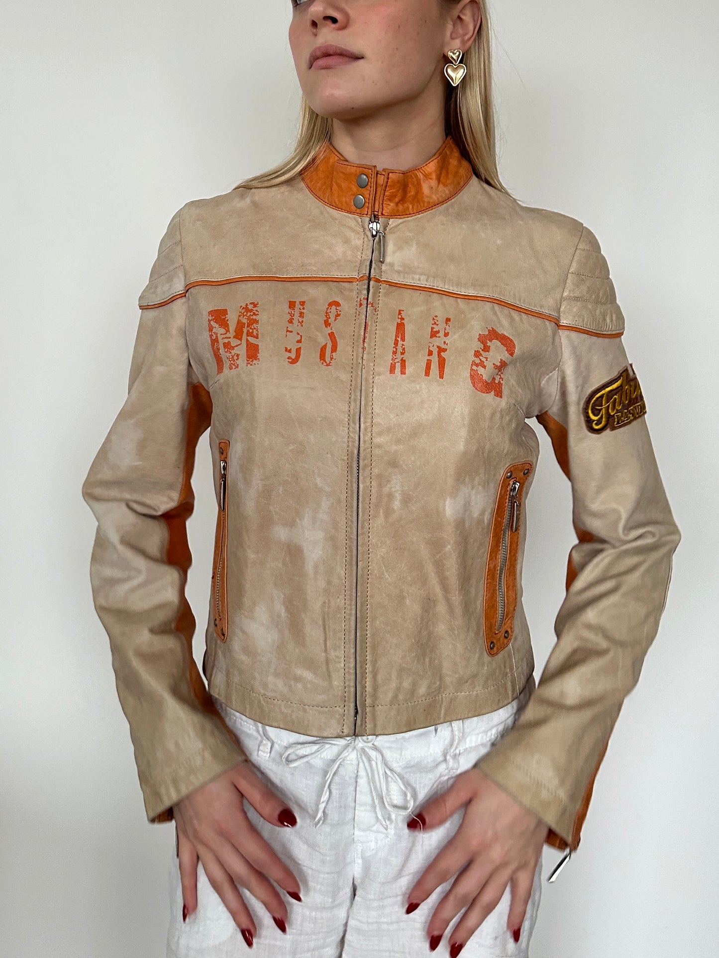 Leather Moto Jacket ⋆ Size S