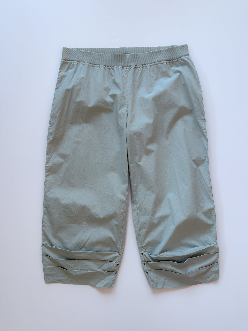 cop copine ruched capris / size small