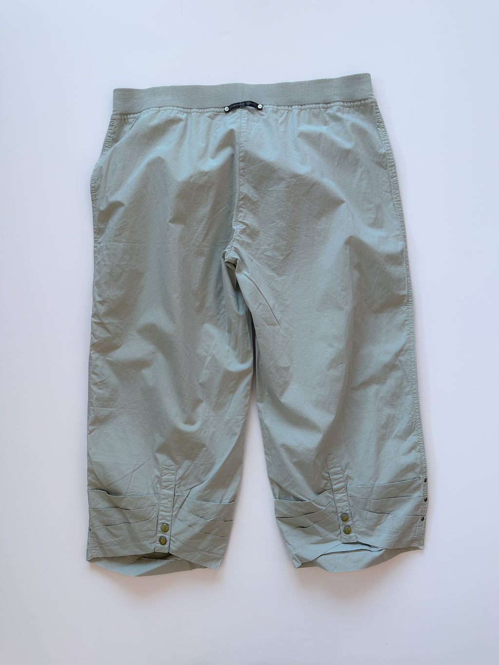 cop copine ruched capris / size small