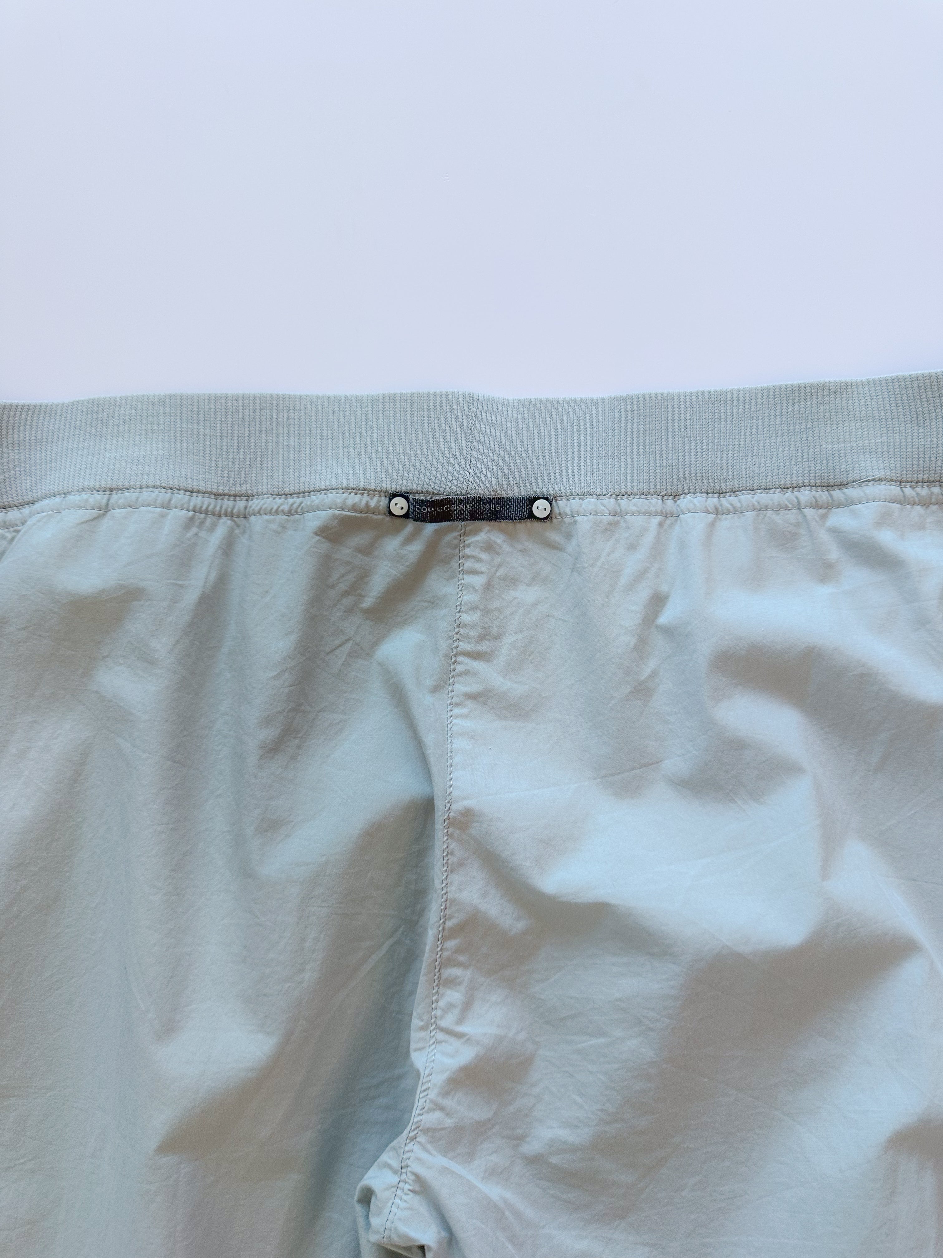 cop copine ruched capris / size small