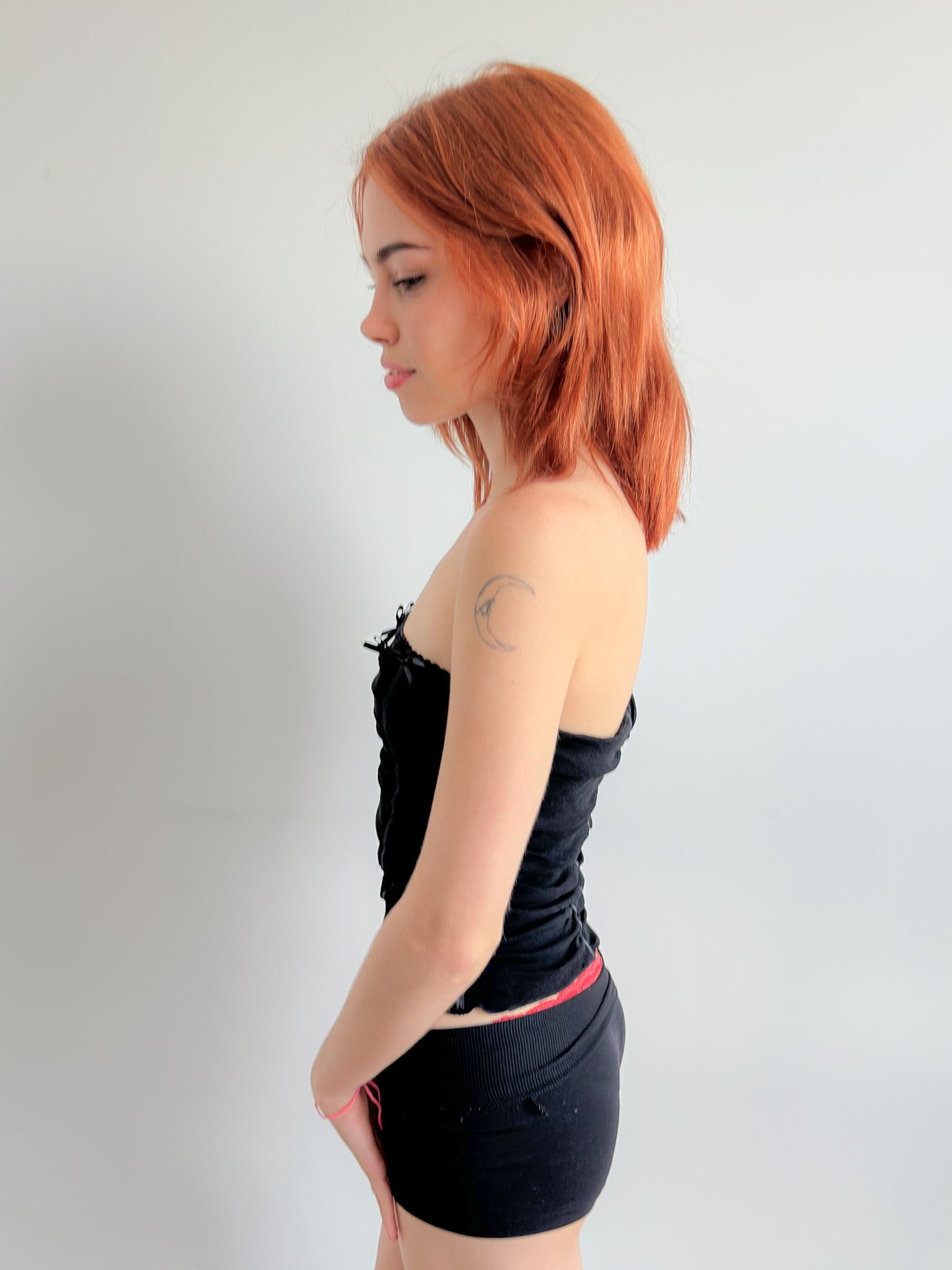 mesh tube top / size xs